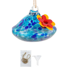 Durable Droplet Shaped Hummingbird Feeder Hanging Glass Ball hummingbird feeder
