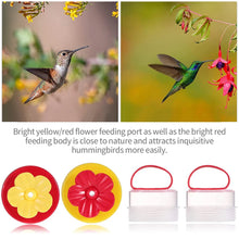 Flower Hummingbird Ring Feeders, tiny hand held hummingbird feeders