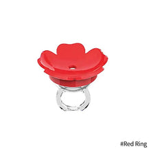 Flower Hummingbird Ring Feeders, tiny hand held hummingbird feeders