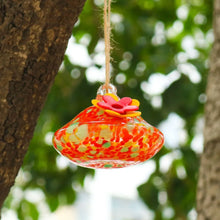 Durable Droplet Shaped Hummingbird Feeder Hanging Glass Ball hummingbird feeder