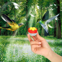 Flower Hummingbird Ring Feeders, tiny hand held hummingbird feeders