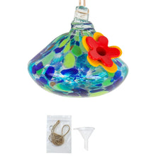 Durable Droplet Shaped Hummingbird Feeder Hanging Glass Ball hummingbird feeder