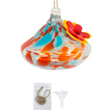 Durable Droplet Shaped Hummingbird Feeder Hanging Glass Ball hummingbird feeder