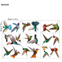 Hummingbird Window Stickers, Anti-Collision Window Clings Decals  Hummingbird Stickers Prevent Bird Strikes on Window Glass