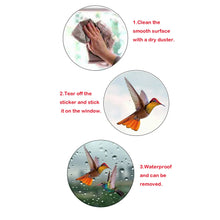 Hummingbird Window Stickers, Anti-Collision Window Clings Decals  Hummingbird Stickers Prevent Bird Strikes on Window Glass