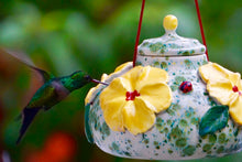 Spring Garden (Art Piece) hummingbird feeder